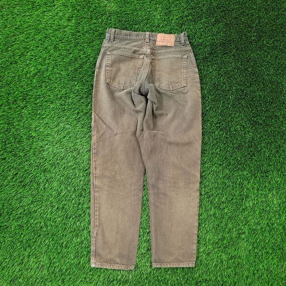 Vintage LEVIS 550 Mom Jeans Womens 8 28x29 Faded Over-Dyed - Picture 2 of 16